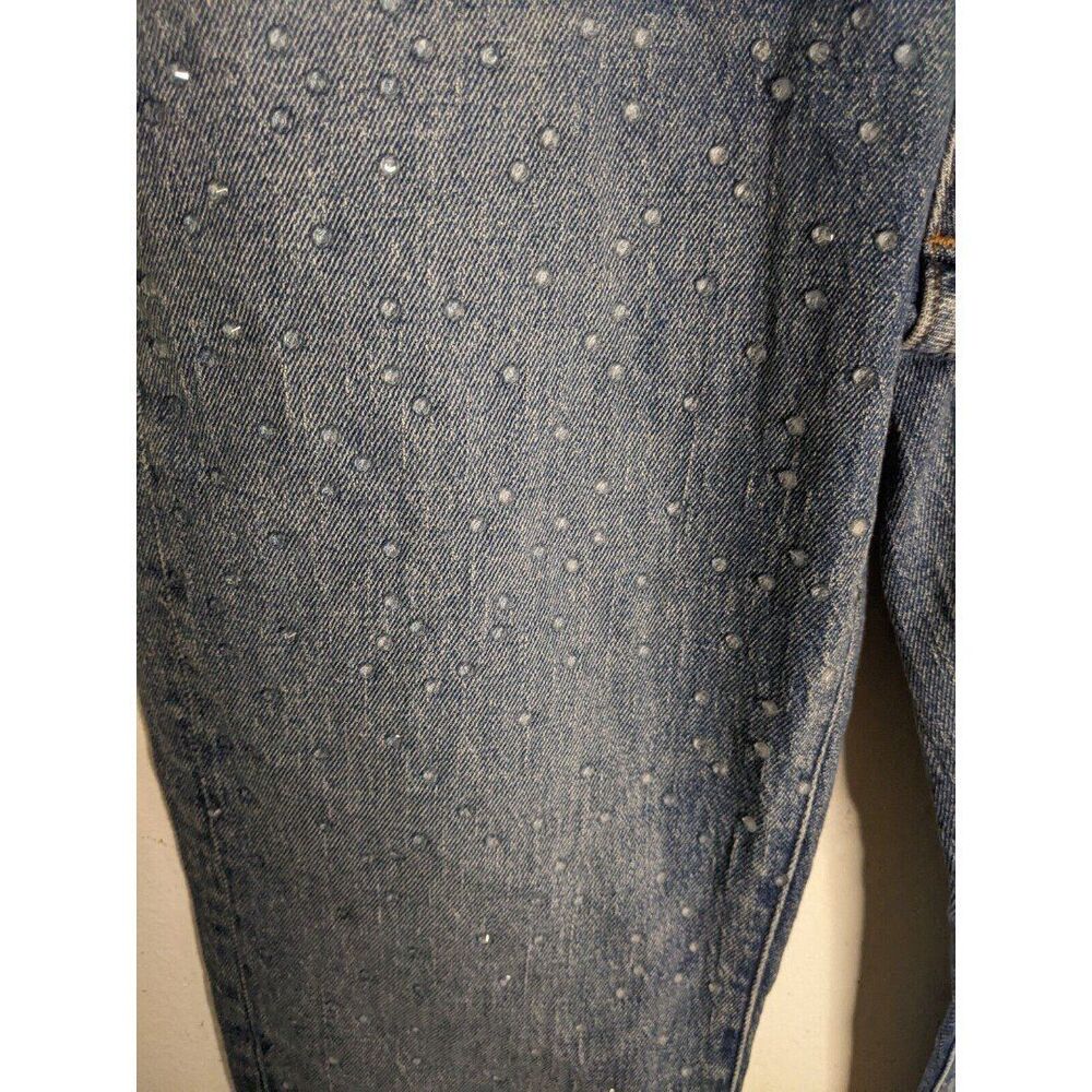 NWT Madewell The 90's Straight Leg High Rise Jean Size 23 Sequins Magic Pockets - Picture 4 of 12